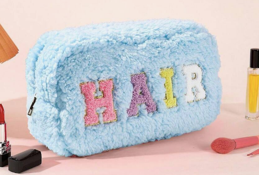 Chenille Plush Pouch