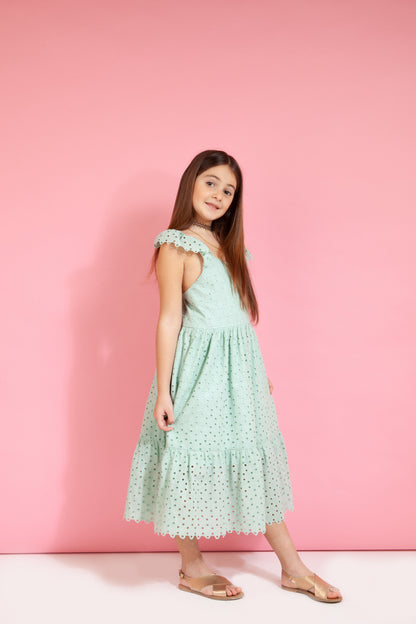 Alessia Dress Green